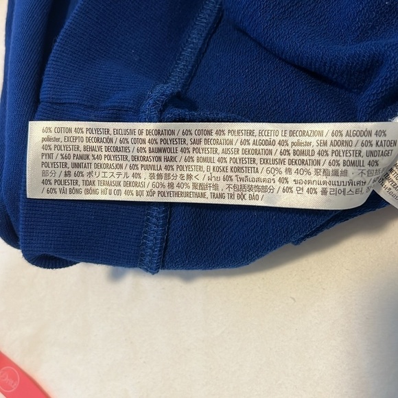 Disney Parks Walt Disney World Donald Duck Crewneck Sweatshirt Royal Blue 2XL - Picture 8 of 8